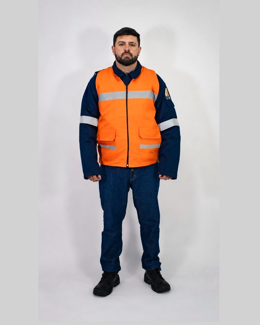 Chaleco minero Incahuasi de Big North